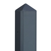 Betonpaal Maas 10x10 308 cm Pyramidekop voor dubbele onderplaat (63 cm)