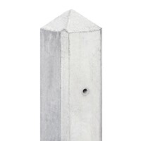 Betonpaal Maas 10x10 308 cm Pyramidekop voor dubbele onderplaat (63 cm)