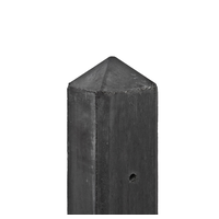 Betonpaal Maas 10x10 308 cm Pyramidekop voor dubbele onderplaat (63 cm)