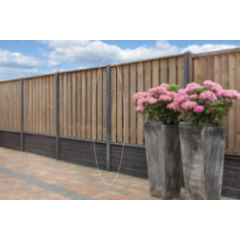 Betonpaal Schie voor dubbele onderplaat (72 cm)