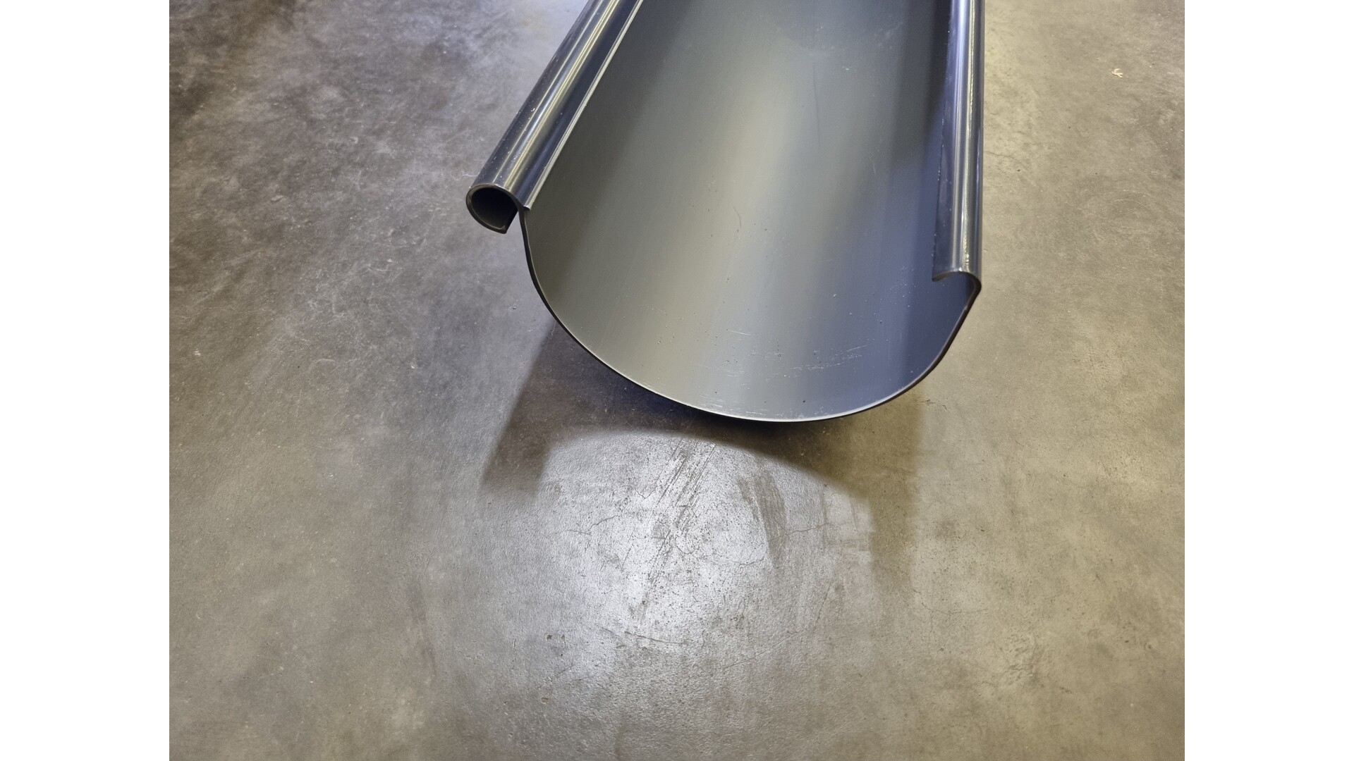 PVC Dakgoot Antraciet 12,5cm