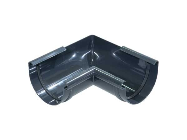 PVC Dakgoot Antraciet 12,5cm