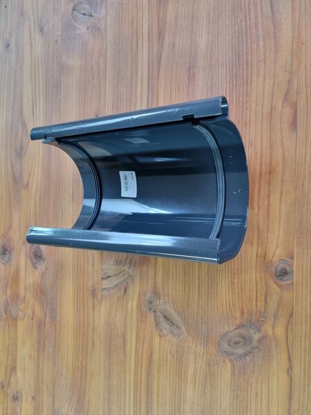 PVC Dakgoot Antraciet 12,5cm