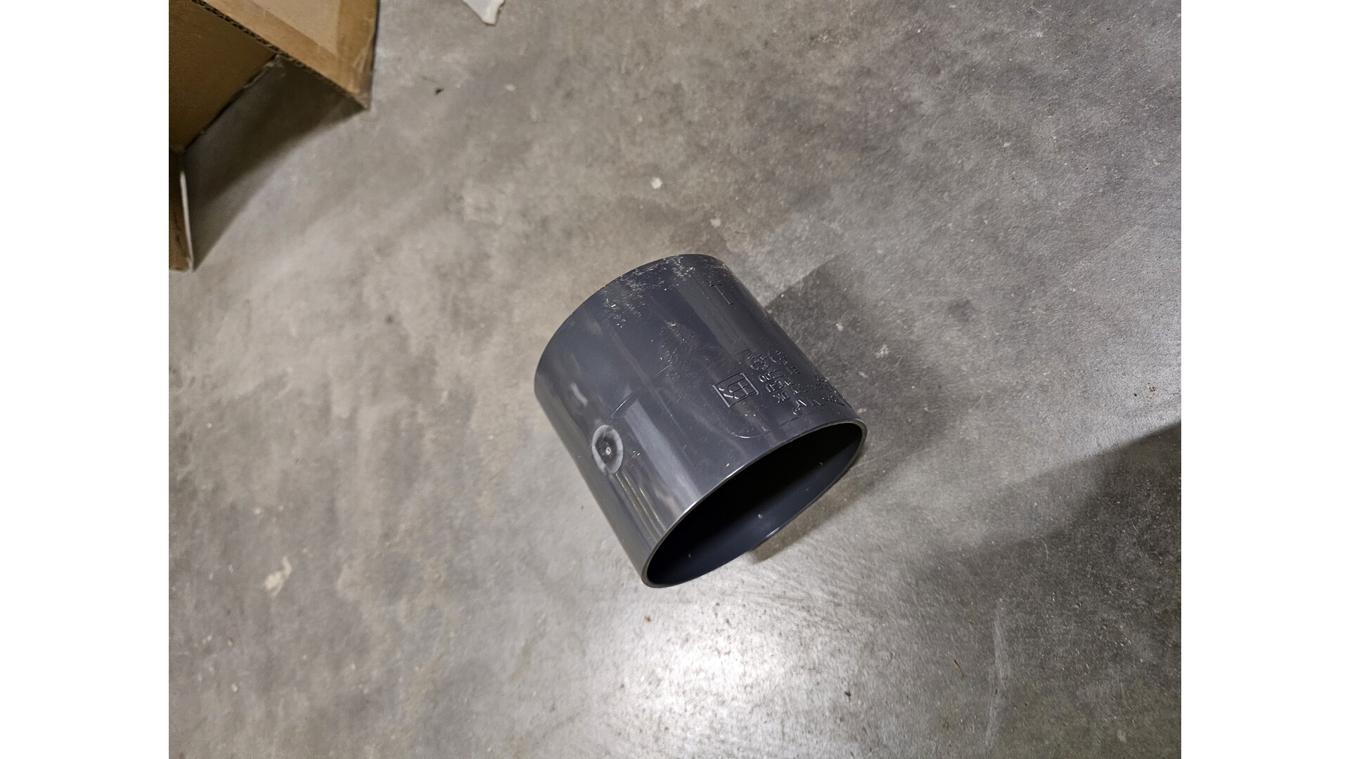 PVC Dakgoot Antraciet 12,5cm