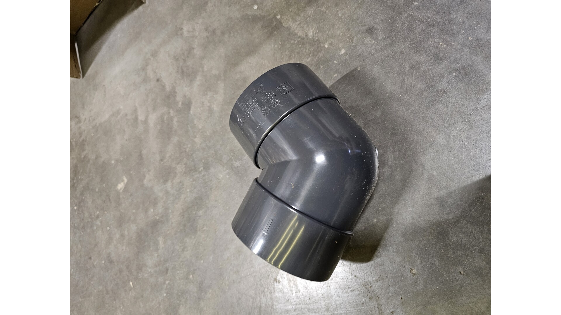 PVC Dakgoot Antraciet 12,5cm