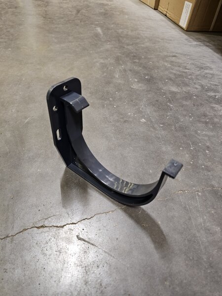 PVC Dakgoot Antraciet 12,5cm