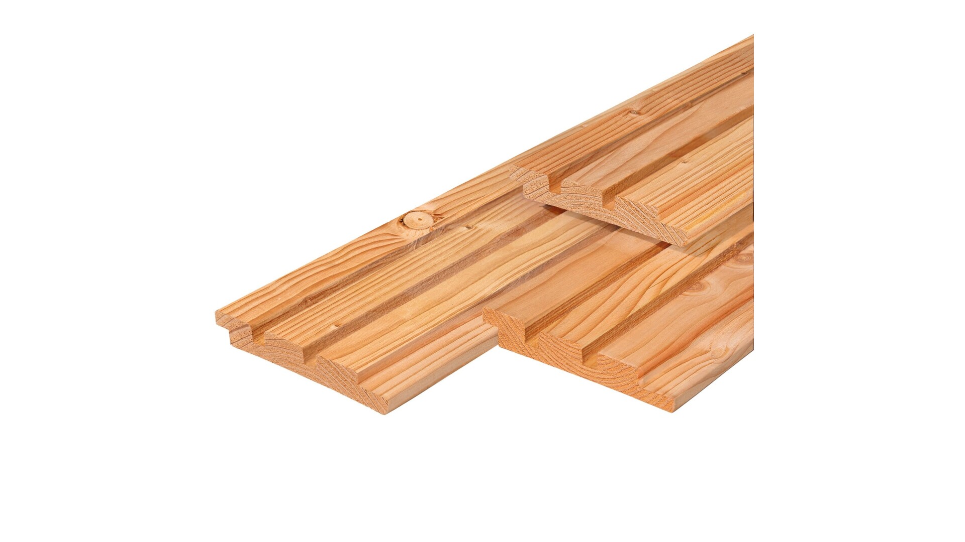 Triple profiel douglas 1,9x13 (werkend 12cm)