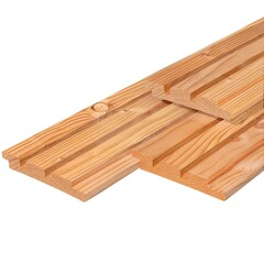 Triple profiel douglas 1,9x13 (werkend 12cm)