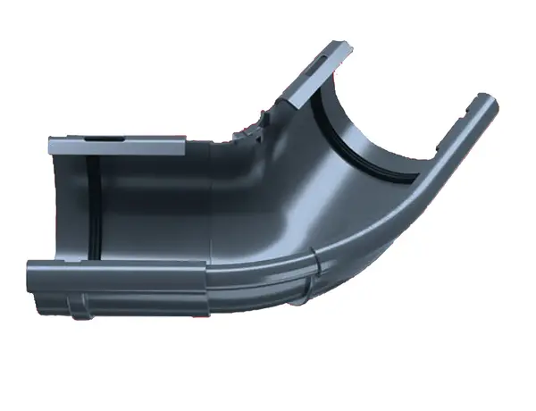 PVC Dakgoot Antraciet 12,5cm