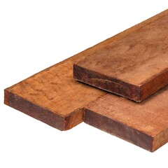 Regel hardhout 4x20 500 cm
