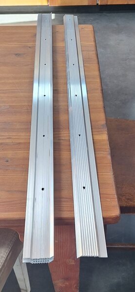 EPDM Knel profiel 6cm breed 125cm lang