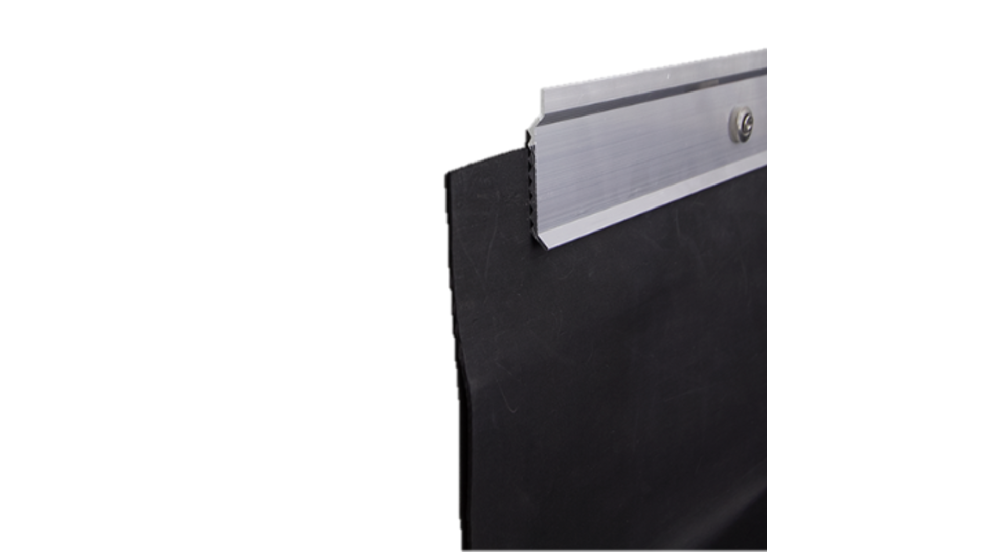 EPDM Knel profiel 6cm breed 125cm lang