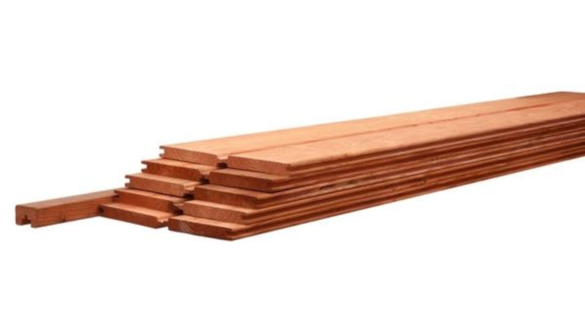 Betowood scherm douglas inclusief afdekkap 187 x 224 cm, onbehandeld