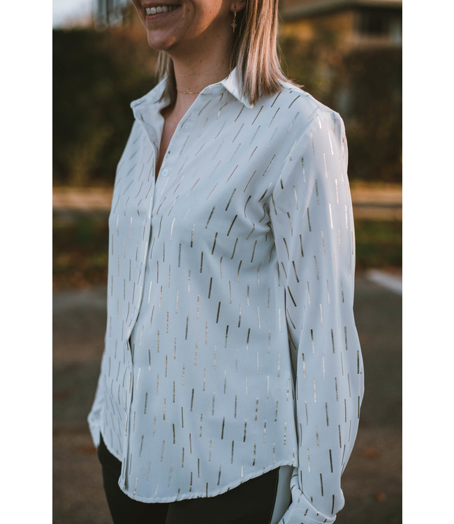 Shirt With Golden Details
