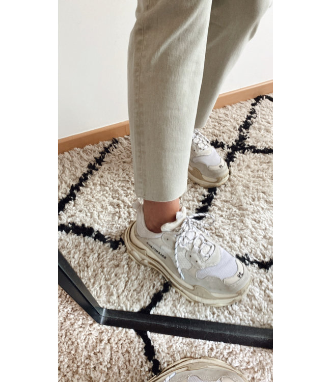 Straight jeans light khaki