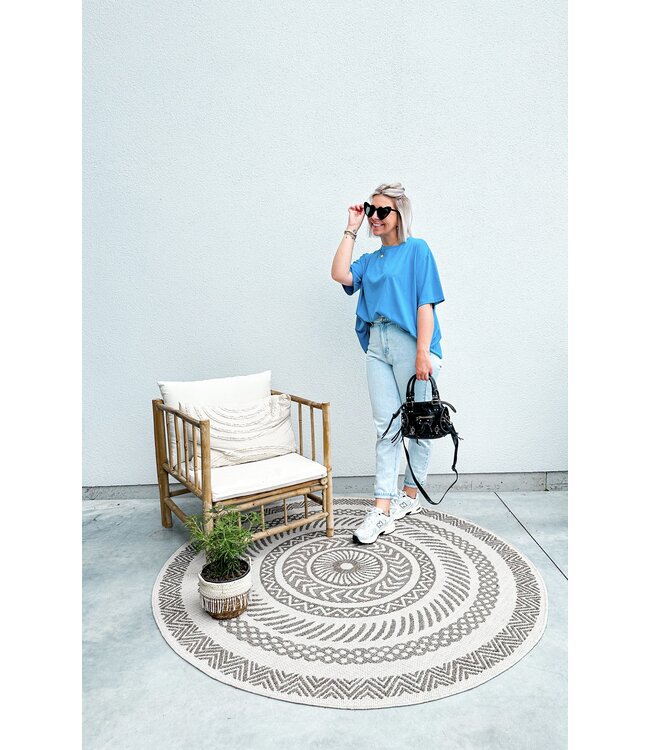 Oversized t-shirt blue