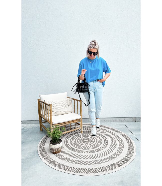 Oversized t-shirt blue