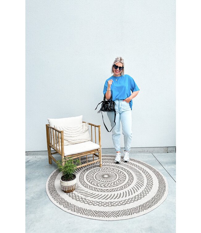 Oversized t-shirt blue