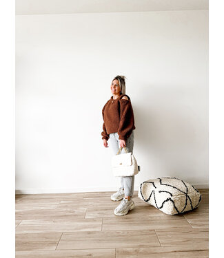 Musthave sweater teddy brown
