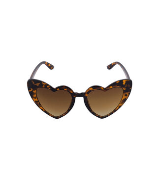 Heart sunnies brown