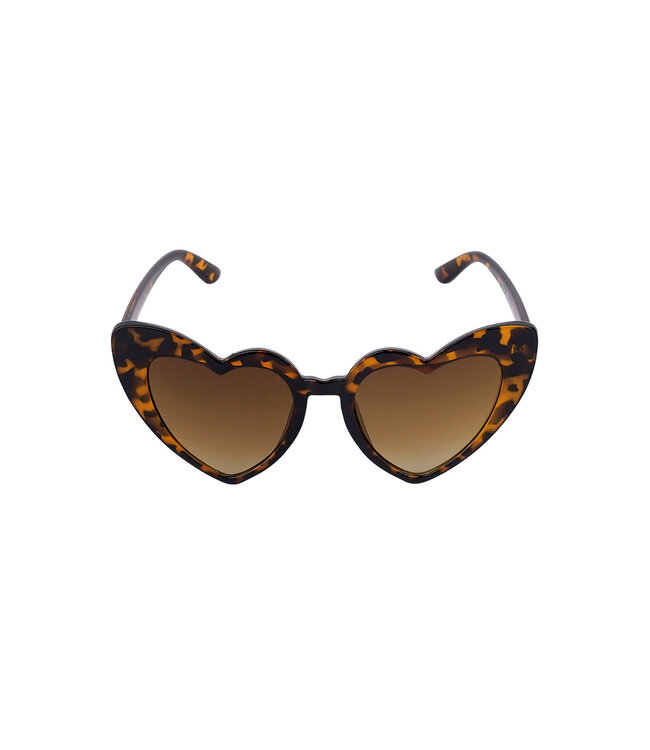 Heart sunnies brown