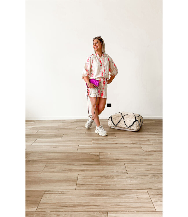 Printed summer shorts