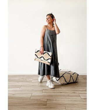 Washed dress thin straps