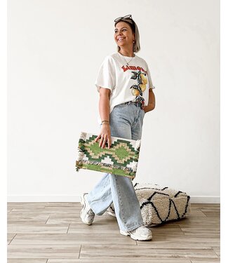 Oversized tee limone