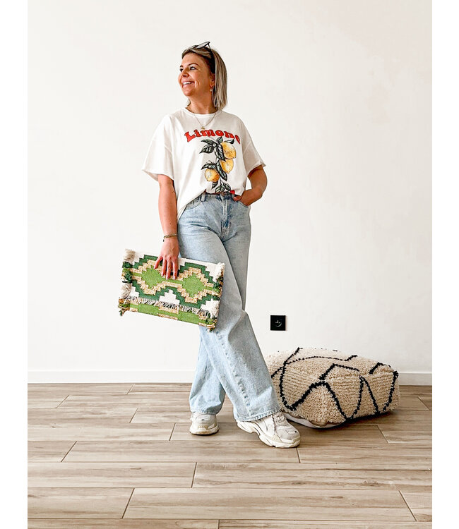 Oversized tee limone