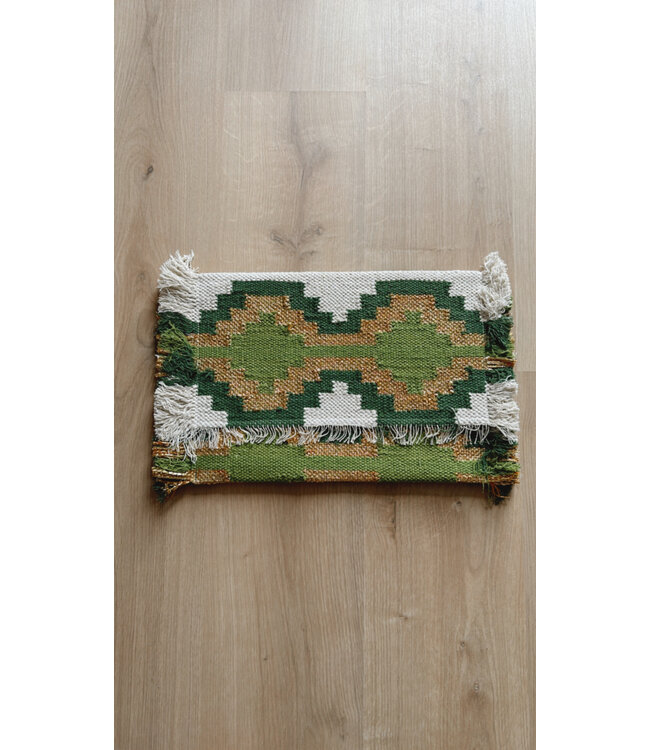 Boho clutch green