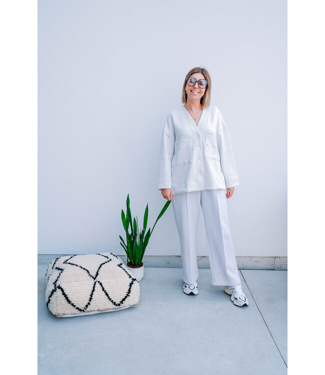 Softest cardigan grey