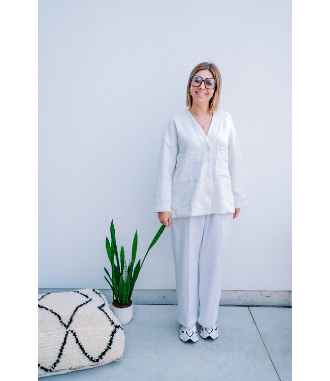 Softest cardigan grey