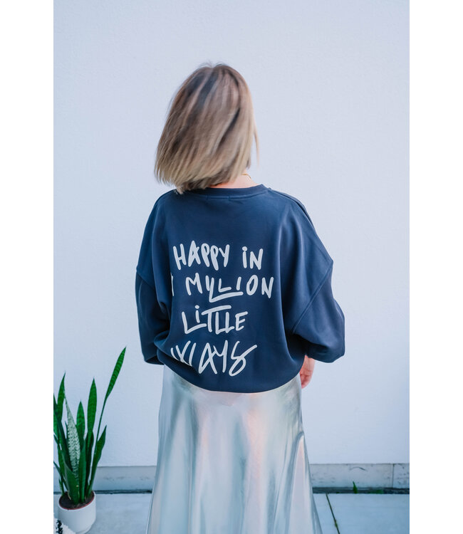 Happy in a million sweater