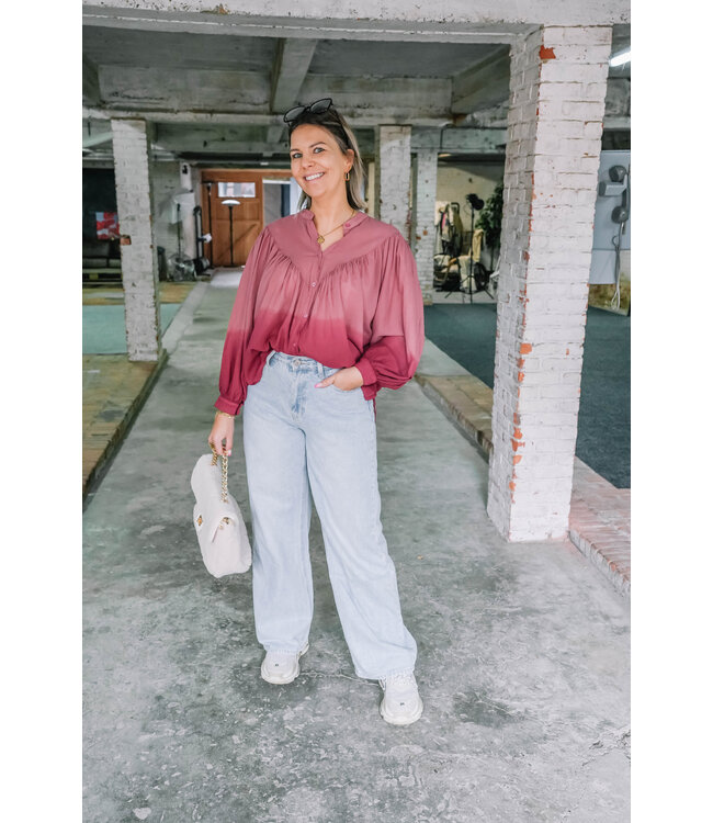 Ombre blouse