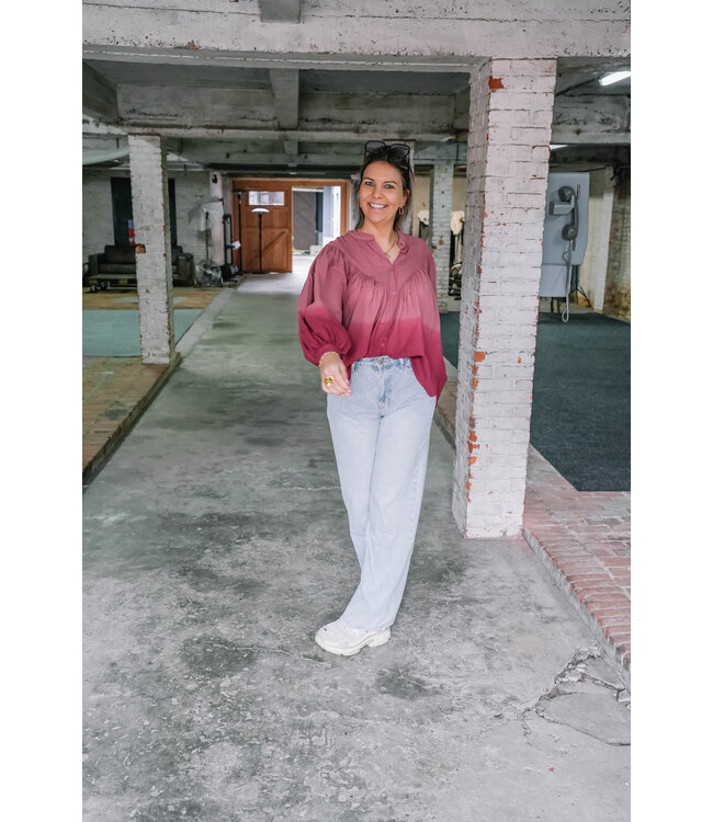 Ombre blouse
