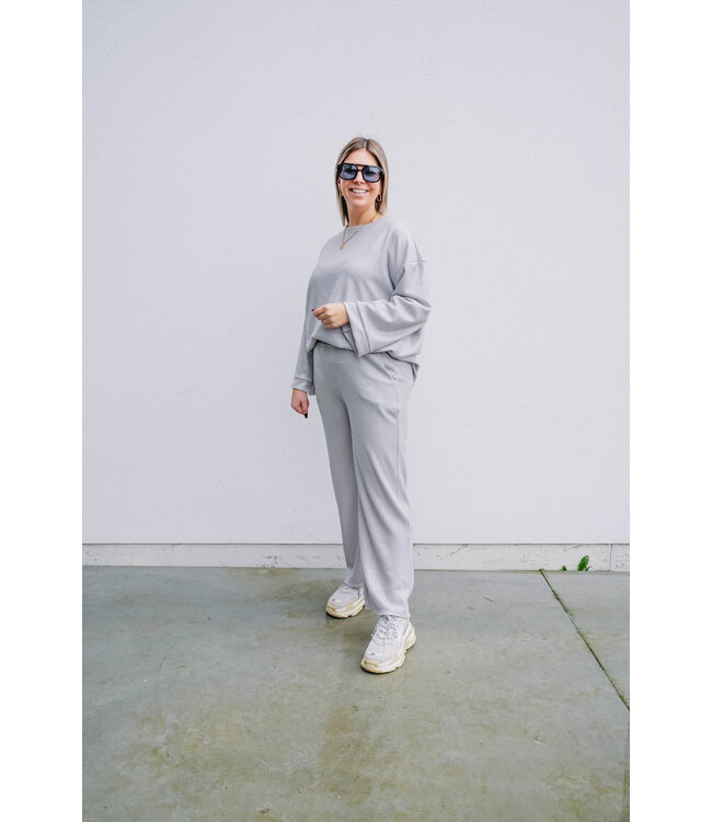 Glitter set grey/silver