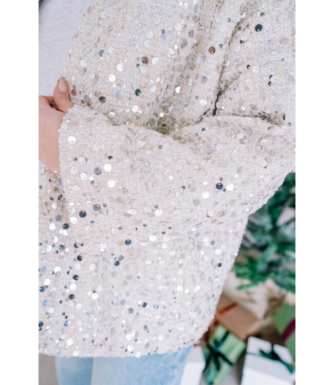 Sequins cardigan