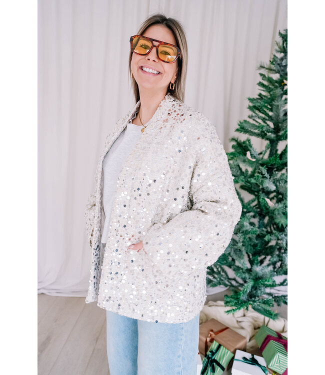 Sequins cardigan