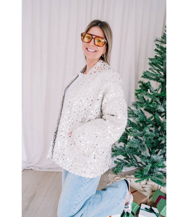 Sequins cardigan