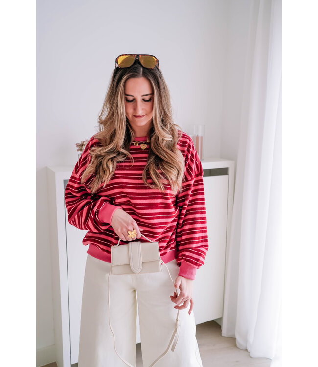 Mini portemonnee bag beige