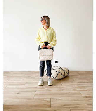 Vichy tetra blouse yellow