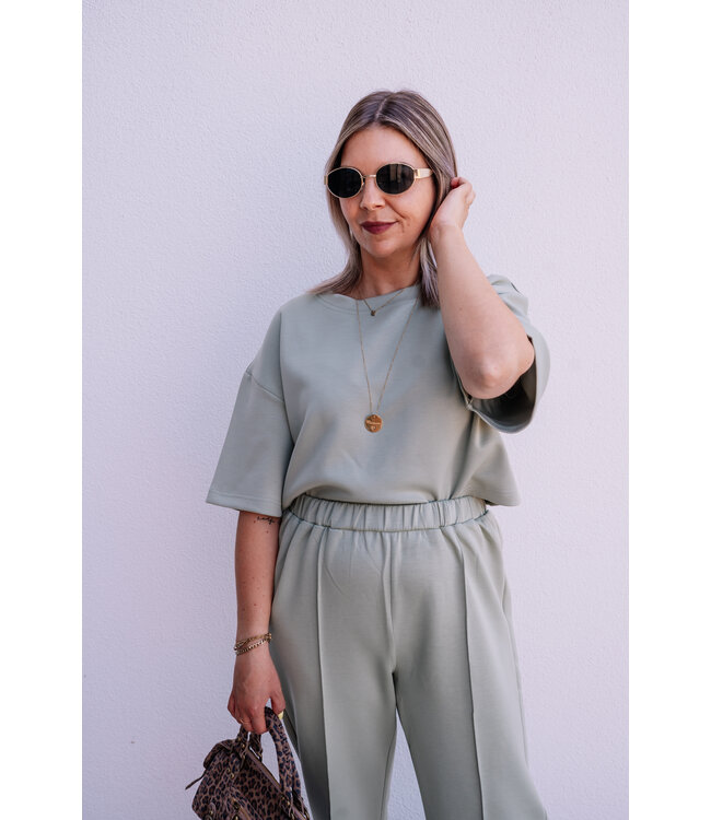 Sweatpants soft green