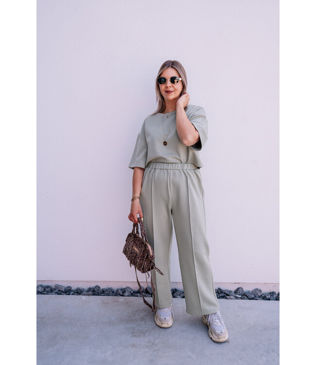 Sweatpants soft green