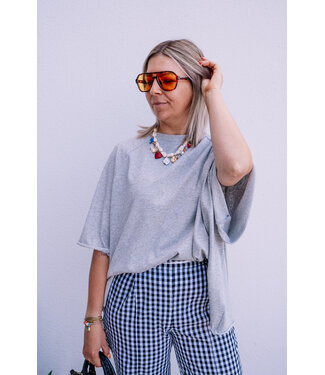 Oversized t-shirt grey
