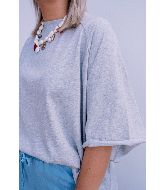 Oversized t-shirt grey