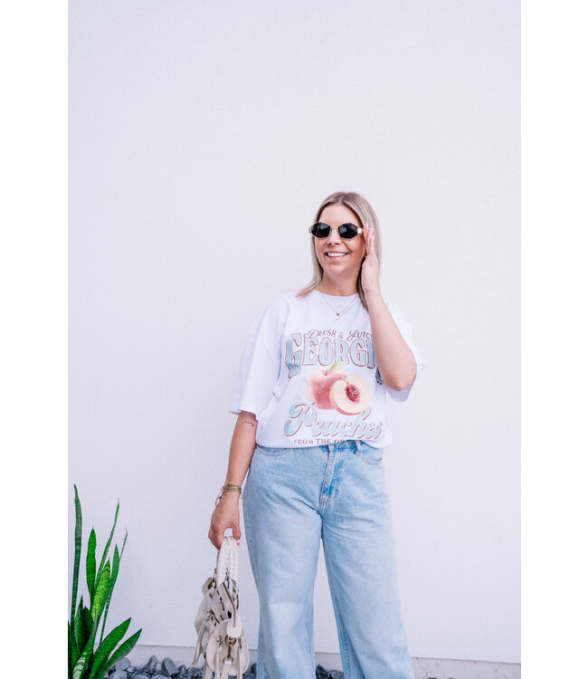 T-shirt peach