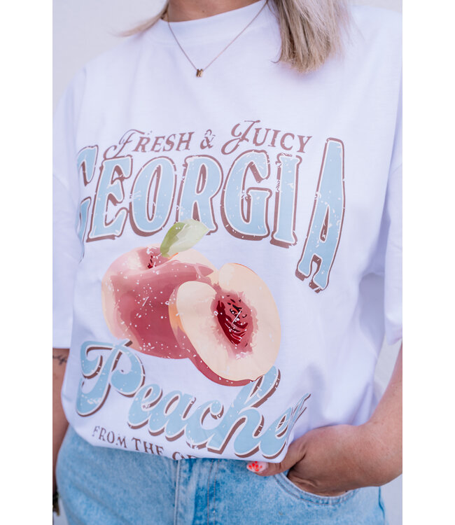 T-shirt peach