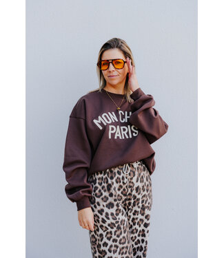Mon cheri sweater brown