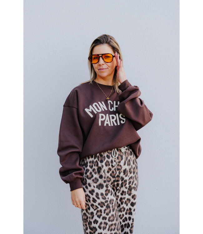 Mon cheri sweater brown
