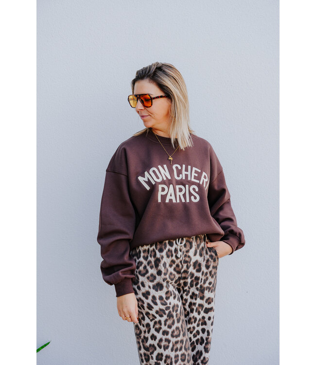 Mon cheri sweater brown